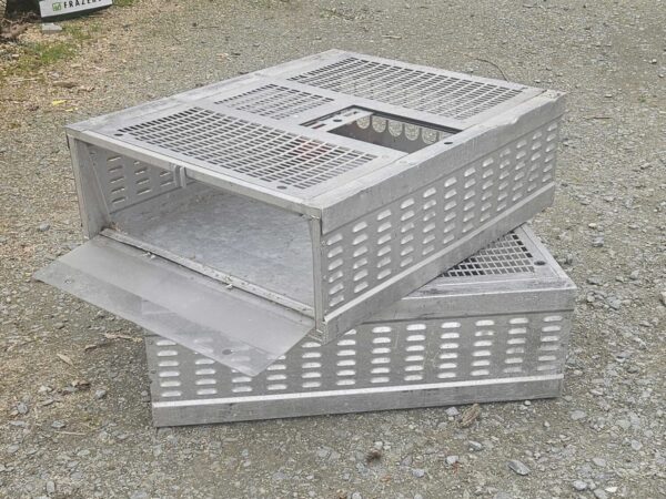 Aluminium Training Hamper - Used But In Great Condition - Made By Universal Pigeon Products